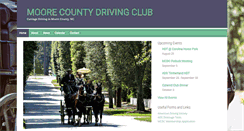 Desktop Screenshot of moorecountydrivingclub.net