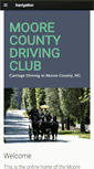 Mobile Screenshot of moorecountydrivingclub.net